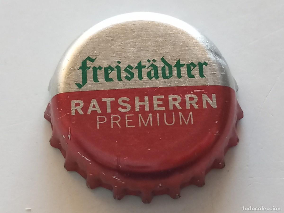 Coleccionismo de cervezas: Chapa tap&oacute;n corona de la cerveza austr&iacute;aca FREIST&Auml;DTER RATSHERRN PREMIUM