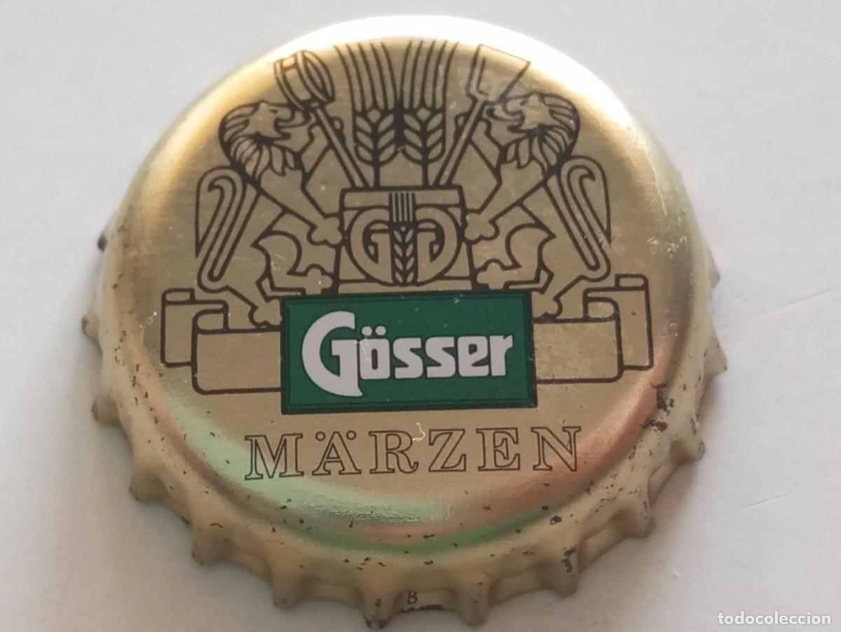 Coleccionismo de cervezas: Chapa tap&oacute;n corona de la cerveza austr&iacute;aca G&Ouml;SSER M&Auml;RZEN