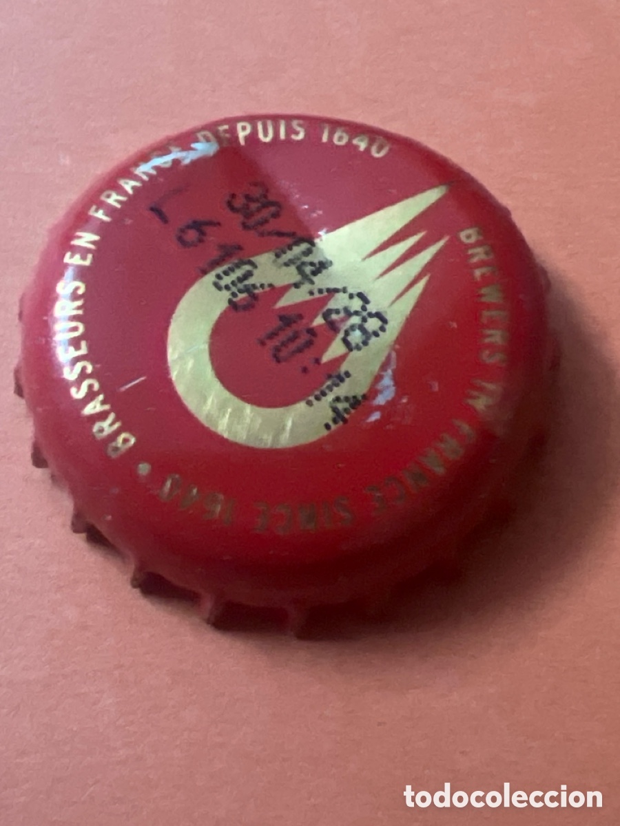 Coleccionismo de cervezas: T4/X83/J5. CHAPA CERVEZA - BREWERS IN FRANCE SINCE 1640 BRASSEURS EN FRANCE DEPUIS 1640 - FRANCIA