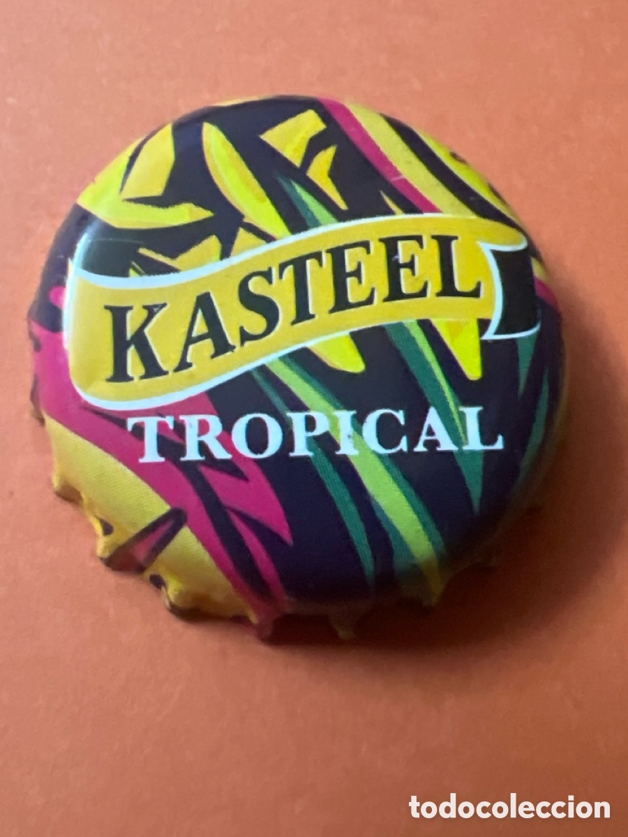 Coleccionismo de cervezas: T4/X83/K1. CHAPA CERVEZA - Kasteel Tropical - B&Eacute;LGICA