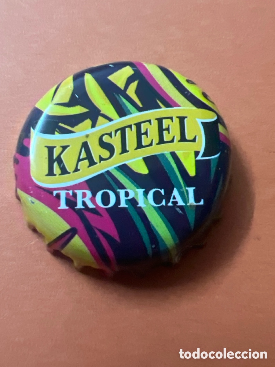 Coleccionismo de cervezas: T4/X84/B3. CHAPA CERVEZA - Kasteel Tropical - B&Eacute;LGICA