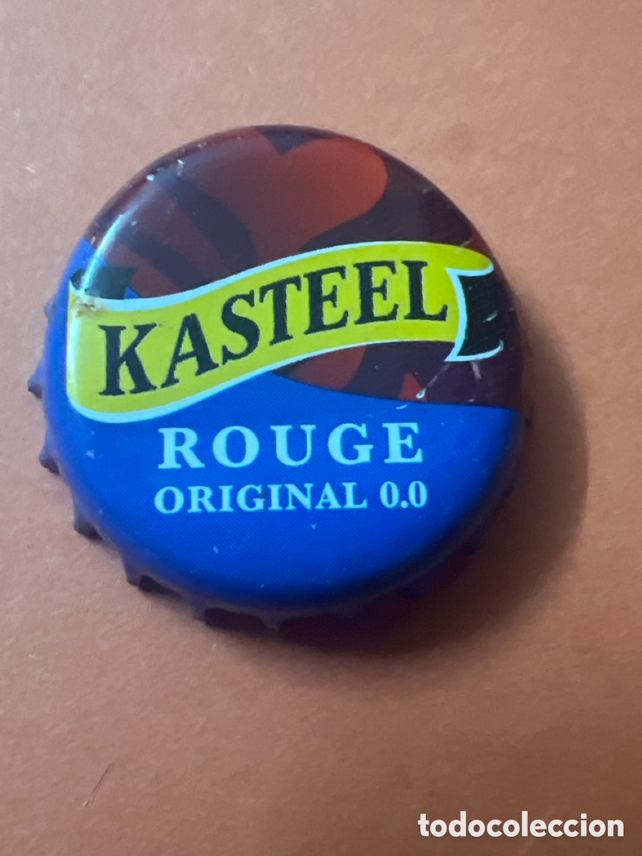 Coleccionismo de cervezas: T4/X84/C2. CHAPA CERVEZA - Kasteel Rouge Original 0,0 - B&eacute;lgica