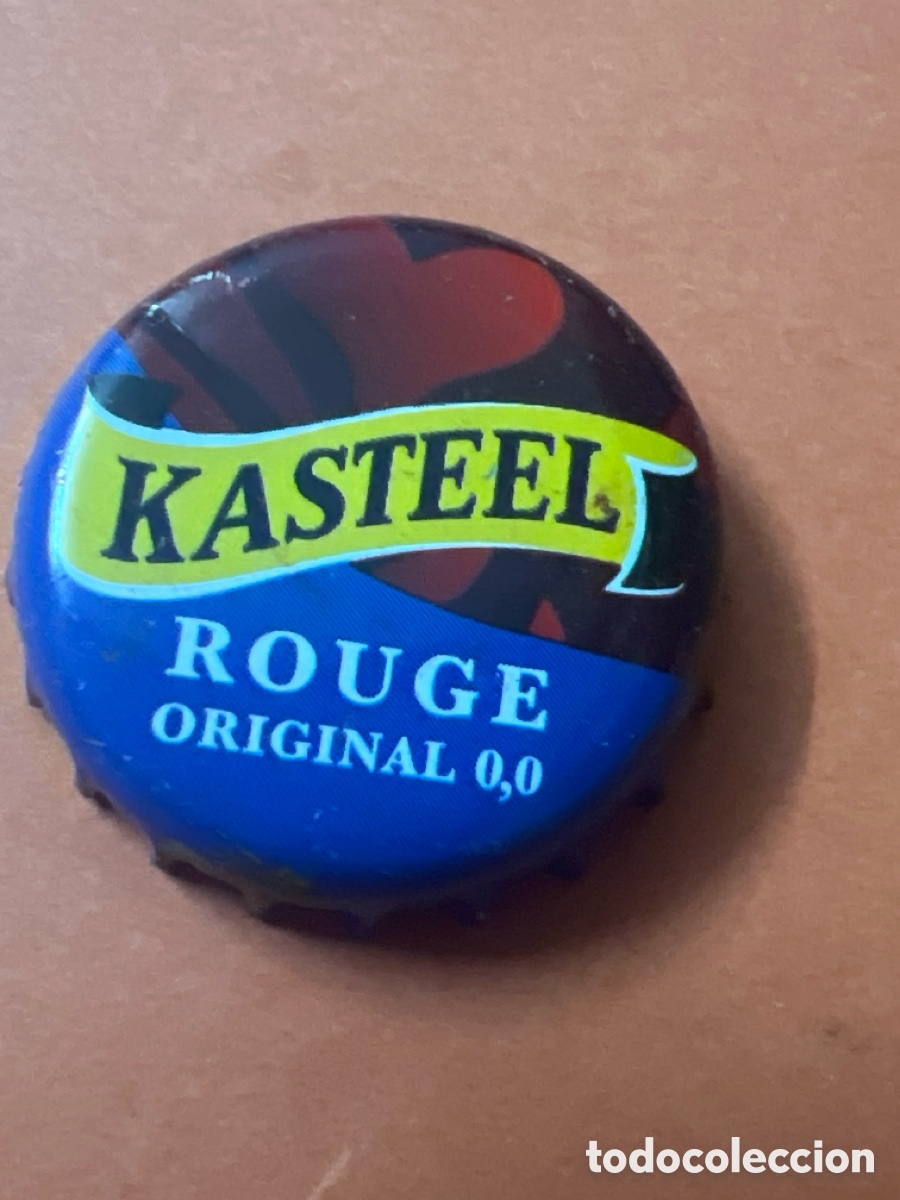 Coleccionismo de cervezas: T4/X84/C3. CHAPA CERVEZA - Kasteel Rouge Original 0,0 - B&eacute;lgica