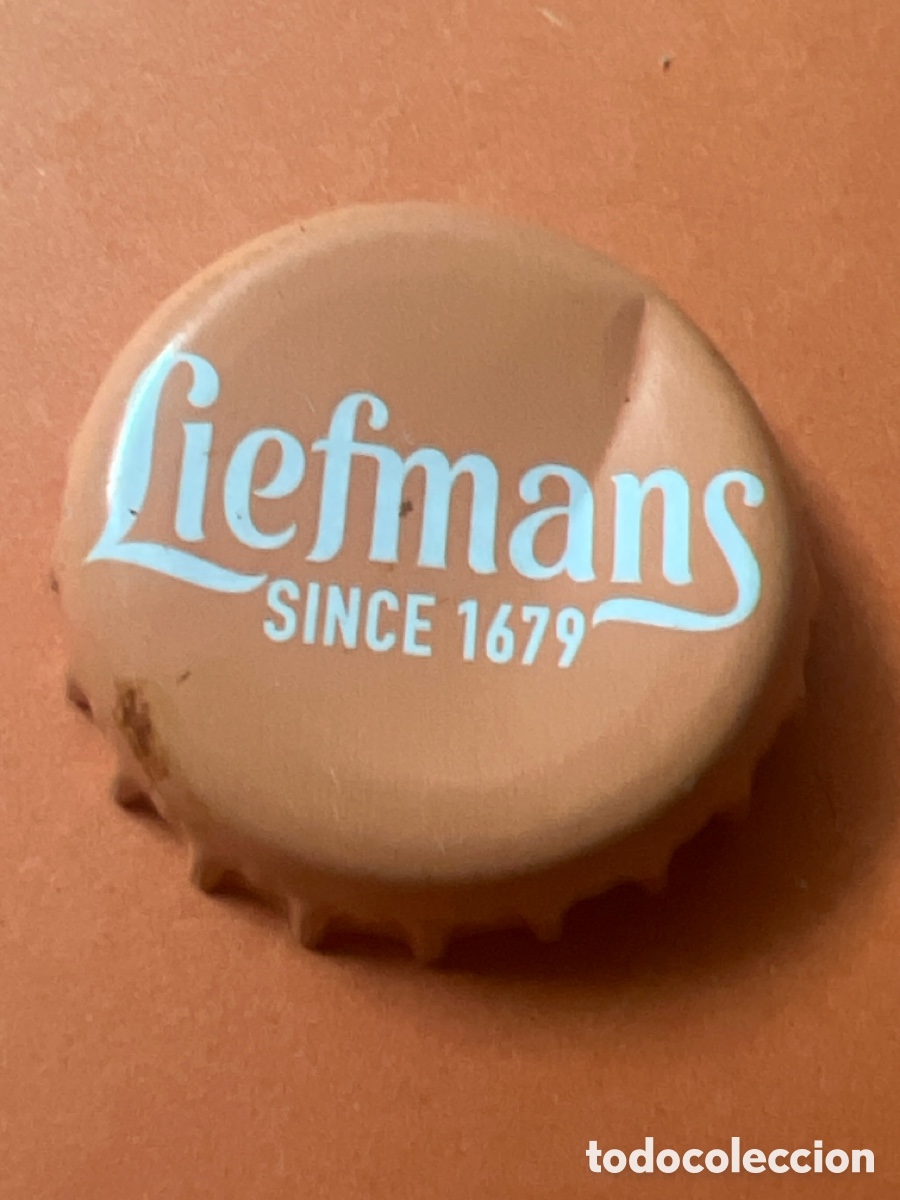 Coleccionismo de cervezas: T4/X85/H2. CHAPA CERVEZA - Liefmans Since 1679 - B&Eacute;LGICA