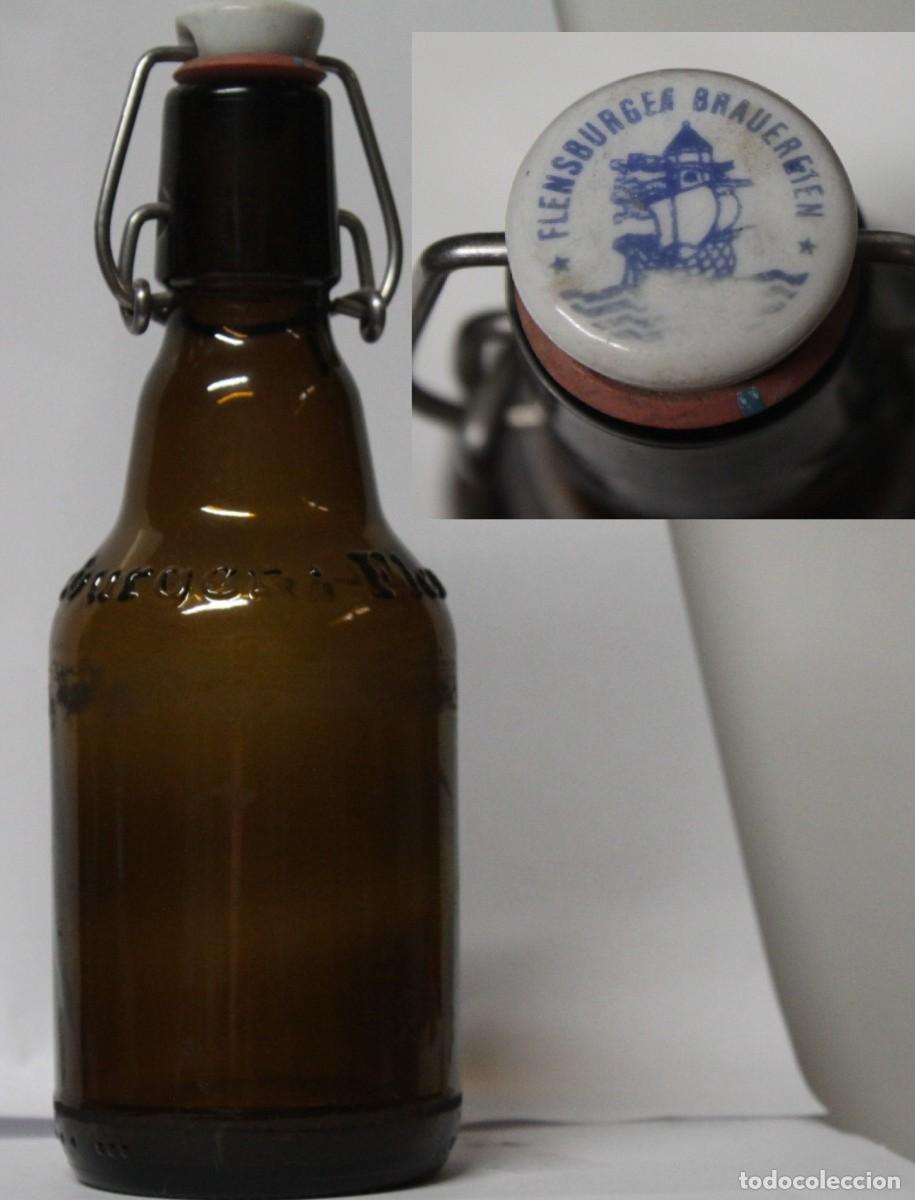 Coleccionismo de cervezas: BOTELLA CERVEZA ALEMANA FLENSBURGER