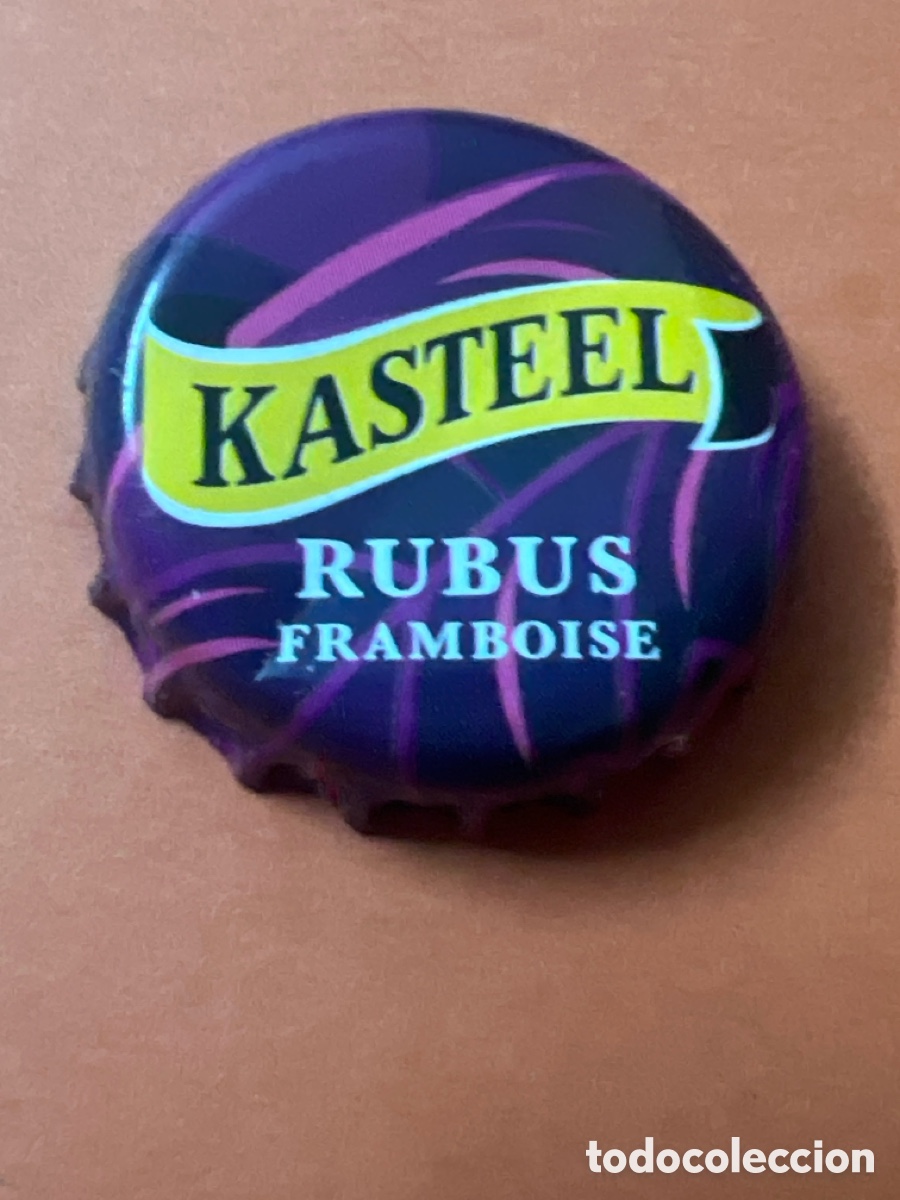 Coleccionismo de cervezas: T4/X84/J4. CHAPA CERVEZA - Kasteel Rubus Framboise - B&Eacute;LGICA