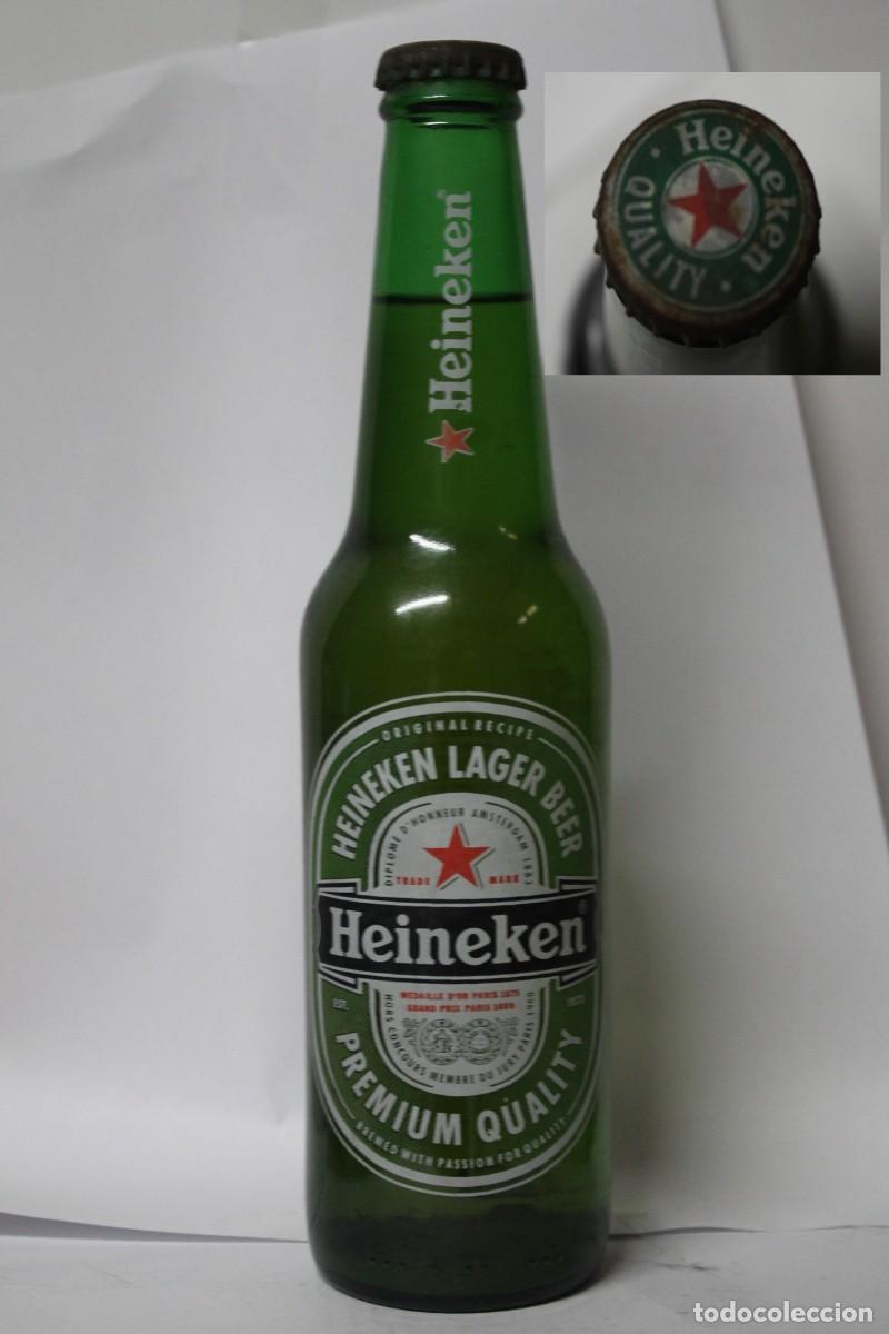 Coleccionismo de cervezas: BOTELLA HEINEKEN 33 CL.