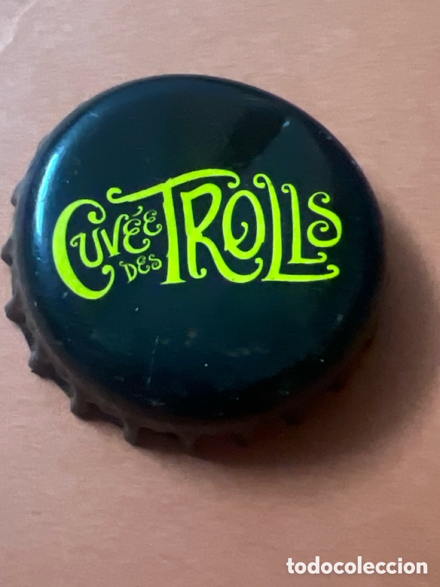 Collezionismo di birre: T4/X84/K4. CHAPA CERVEZA - Cuv&eacute;e Des Trolls - B&Eacute;LGICA
