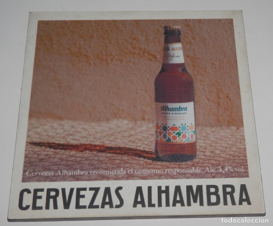 Coleccionismo de cervezas: POSAVAOS DE LA CERVEZA ALHAMBRA