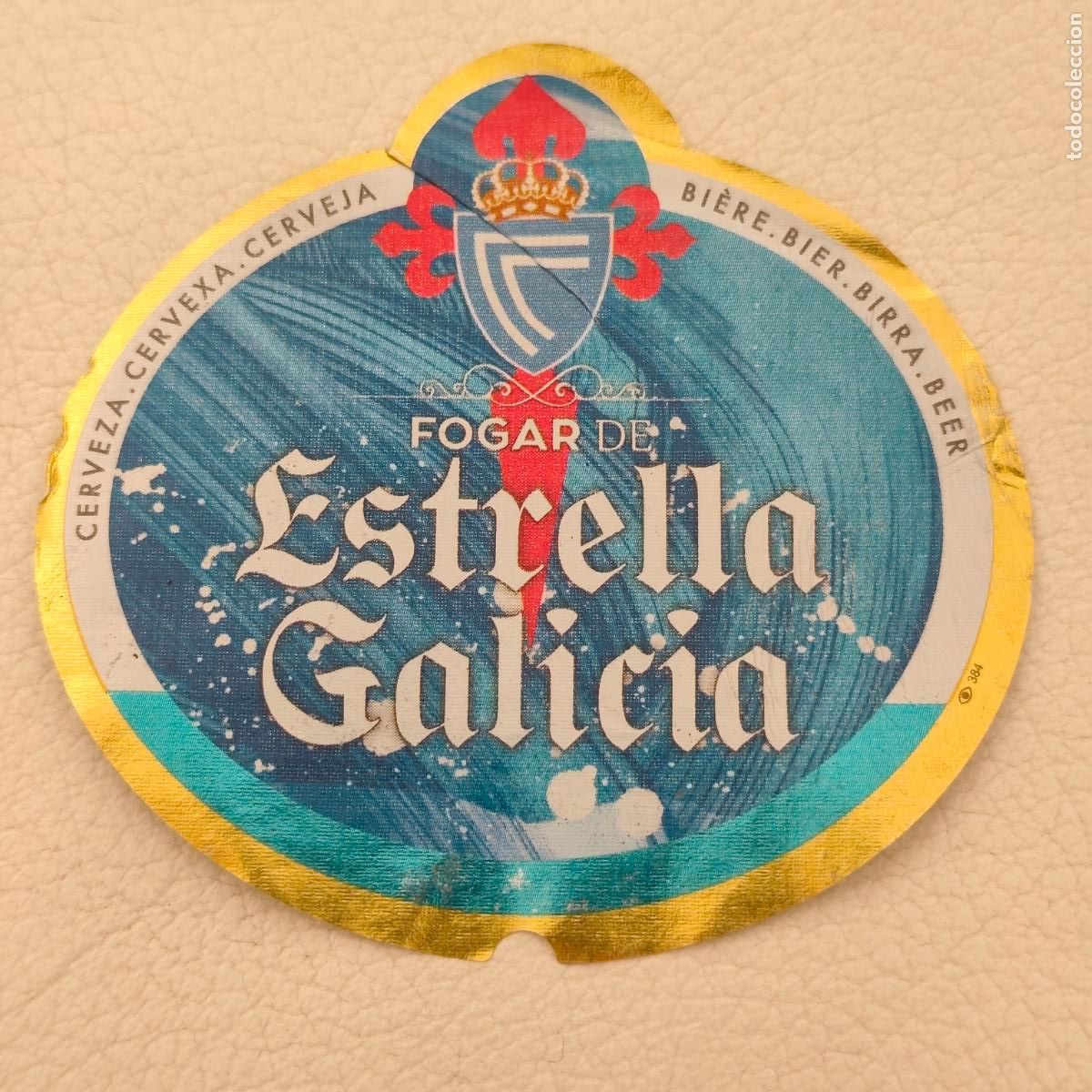 Collectable Beer: Etiqueta Estrella Galicia celta de Vigo