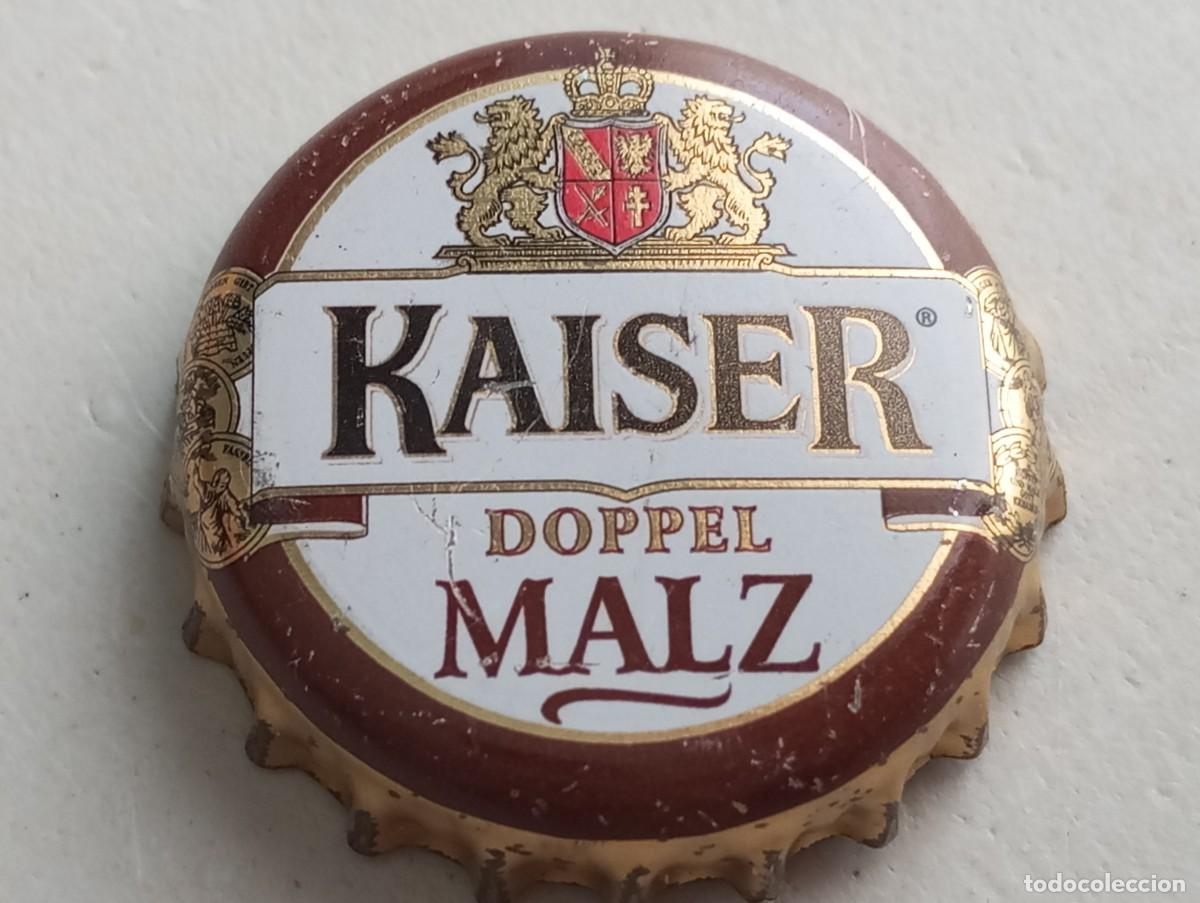 Coleccionismo de cervezas: Chapa tap&oacute;n corona de la cerveza austr&iacute;aca KAISER DOPPEL MALZ