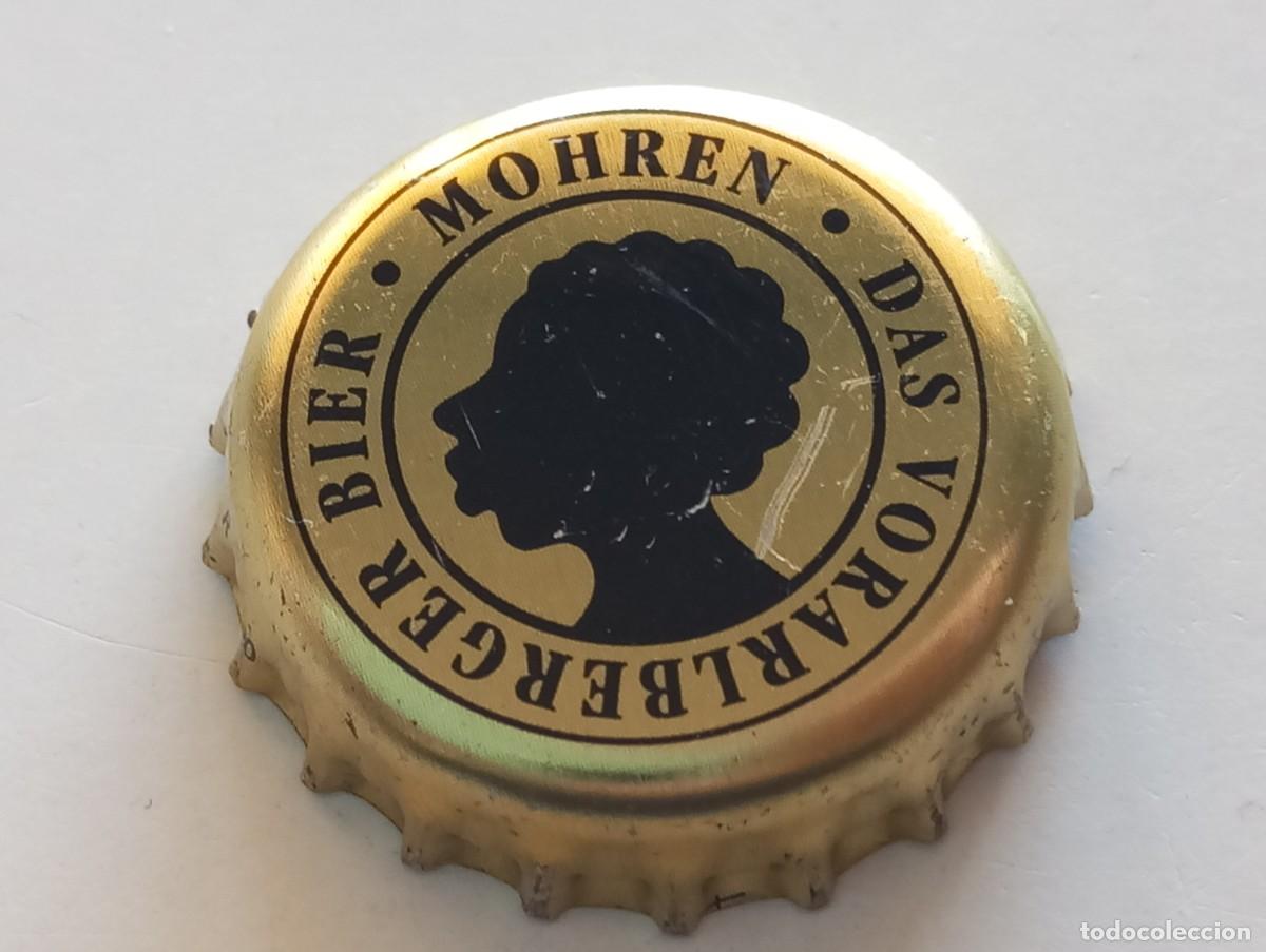 Coleccionismo de cervezas: Chapa tap&oacute;n corona de la cerveza austr&iacute;aca MOHREN DAS VORARLBERGER BIER
