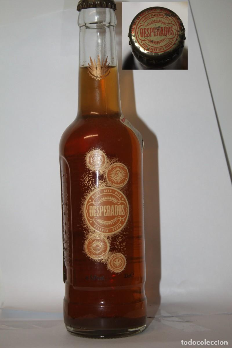 Coleccionismo de cervezas: BOTELLA DESPERADOS 33 CL. LLENA