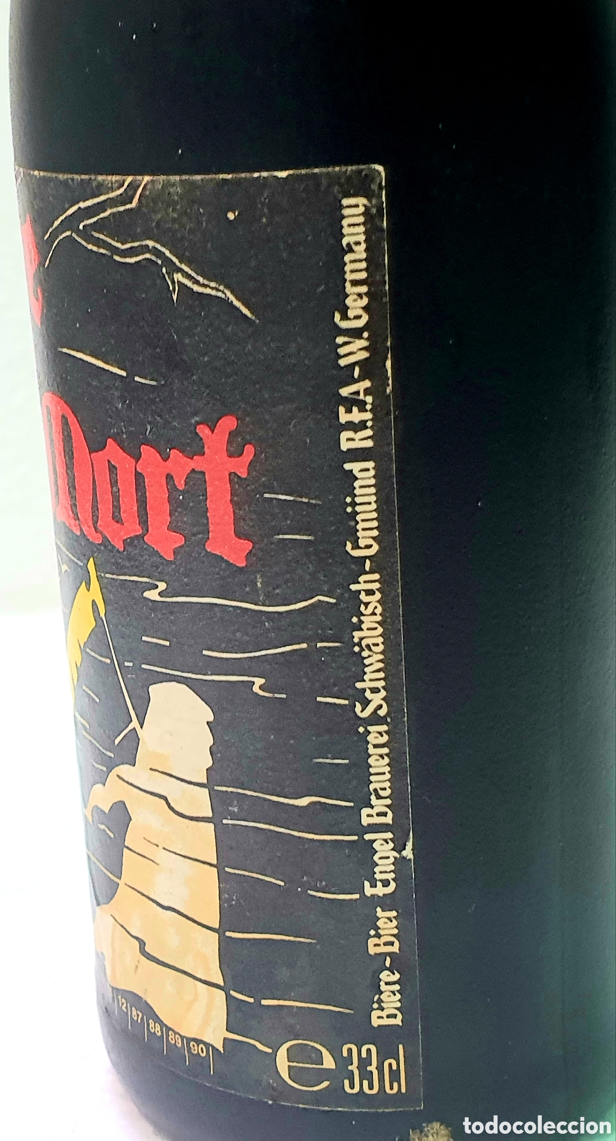 Coleccionismo de cervezas: CERVEZA TROMPE LA MORT *** BOTELLA 33CL - Foto 2