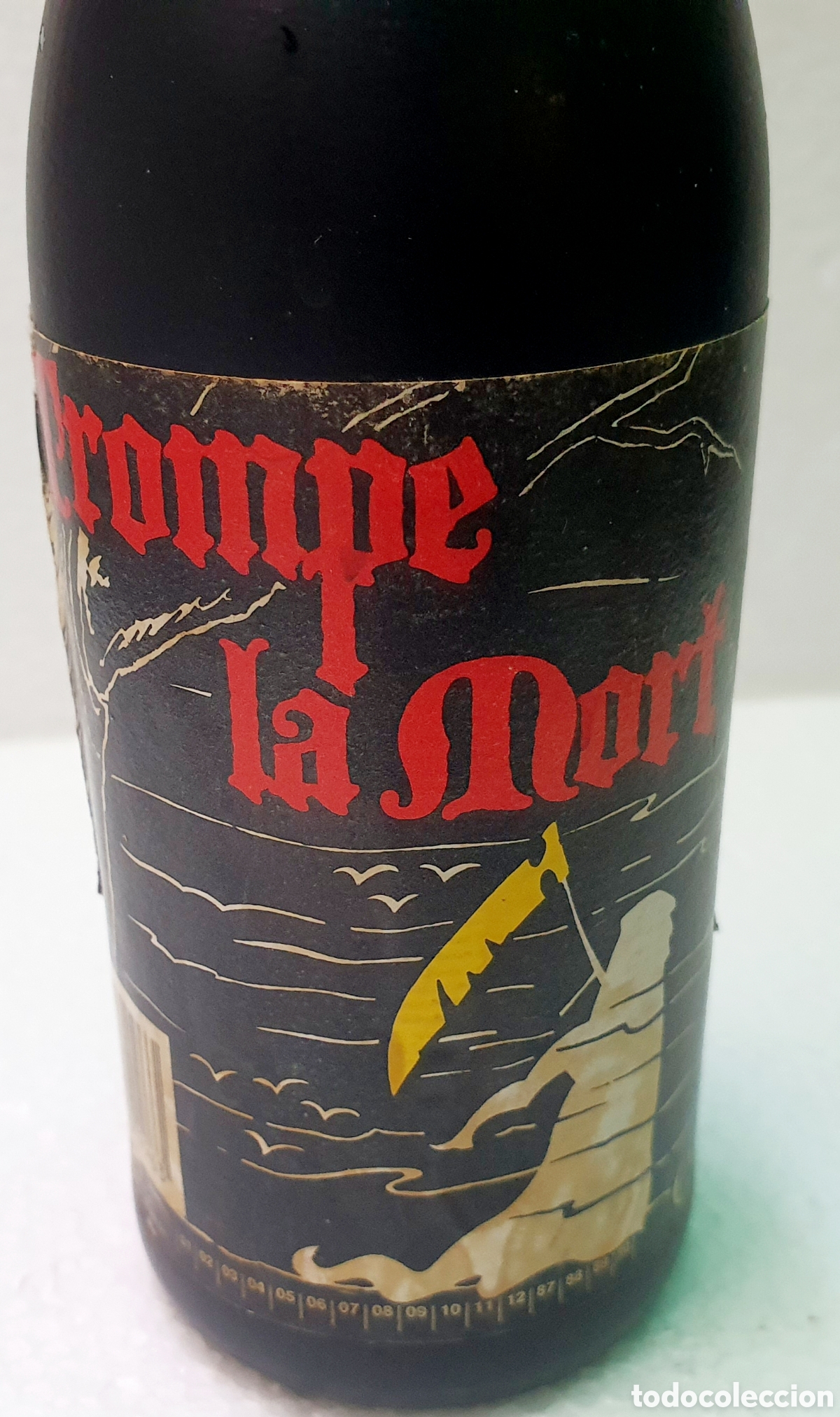 Coleccionismo de cervezas: CERVEZA TROMPE LA MORT *** BOTELLA 33CL - Foto 3