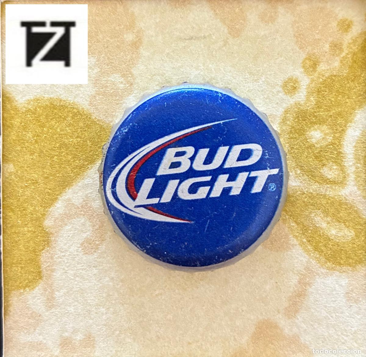 Coleccionismo de cervezas: CHAPA CERVEZA BUD LIGHT CHAPAS TAPON CORONA