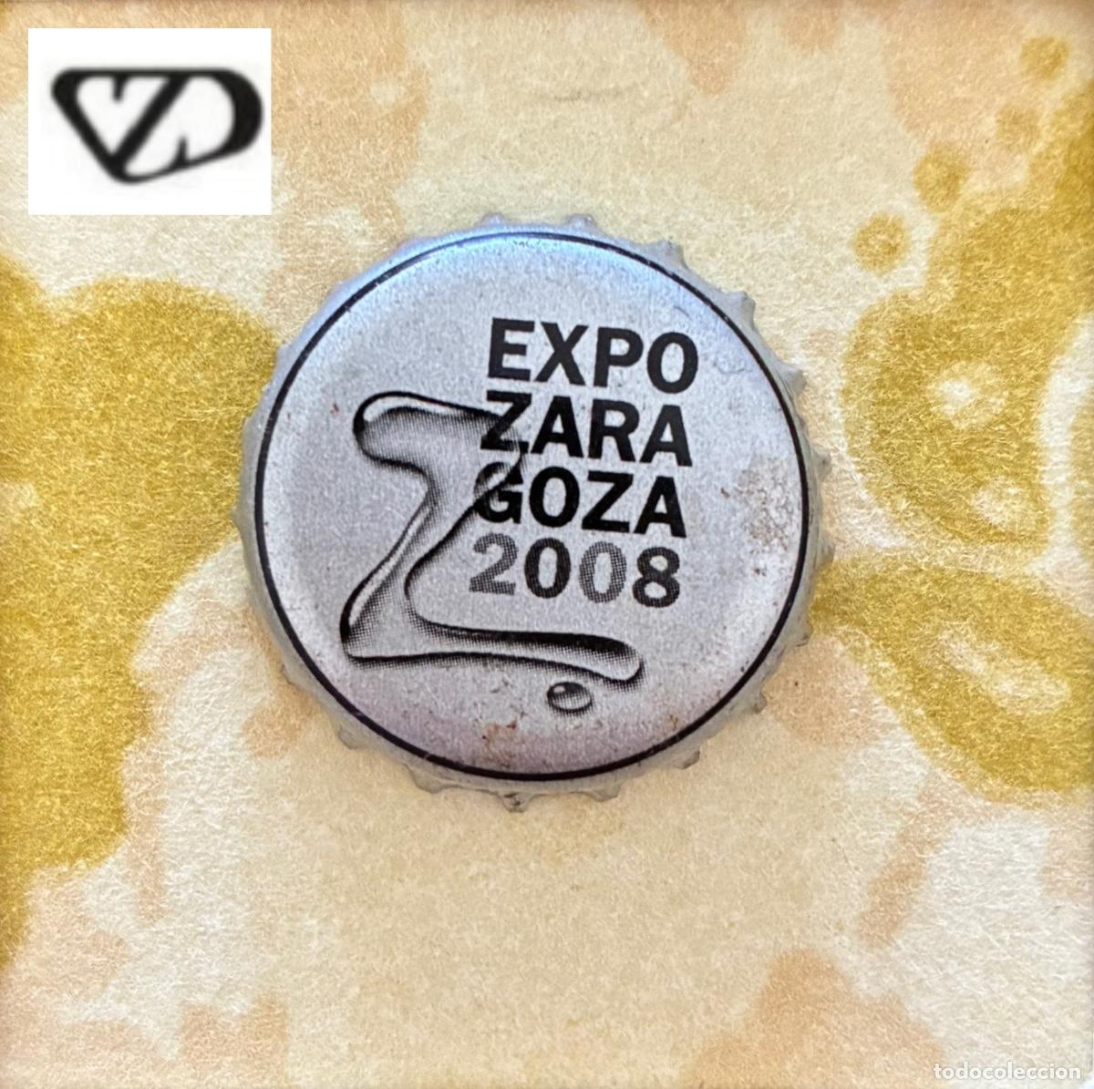 Coleccionismo de cervezas: CHAPA CERVEZA EXPO ZARAGOZA CHAPAS TAPON CORONA