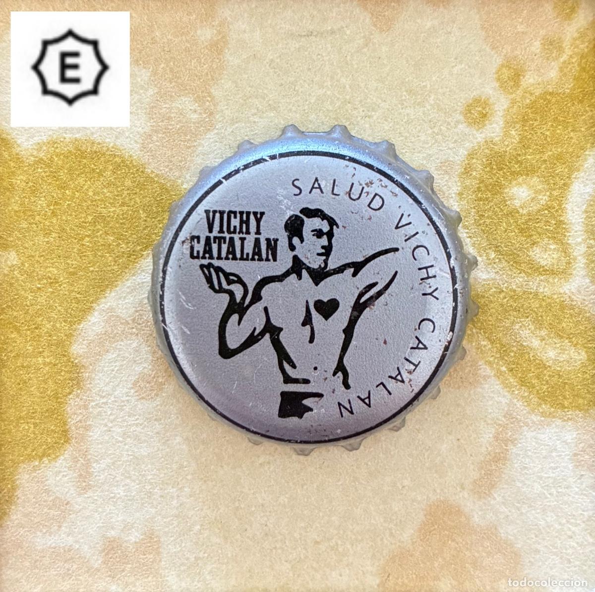 Coleccionismo de cervezas: CHAPA AGUA VICHY CATALAN CHAPAS TAPON CORONA
