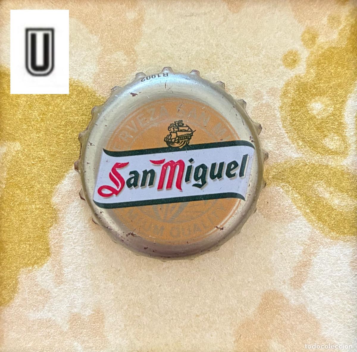 Coleccionismo de cervezas: CHAPA CERVEZA SAN MIGUEL CHAPAS TAPON CORONA