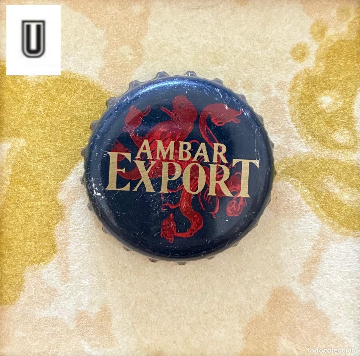 Coleccionismo de cervezas: CHAPA CERVEZA AMBAR EXPORT CHAPAS TAPON CORONA