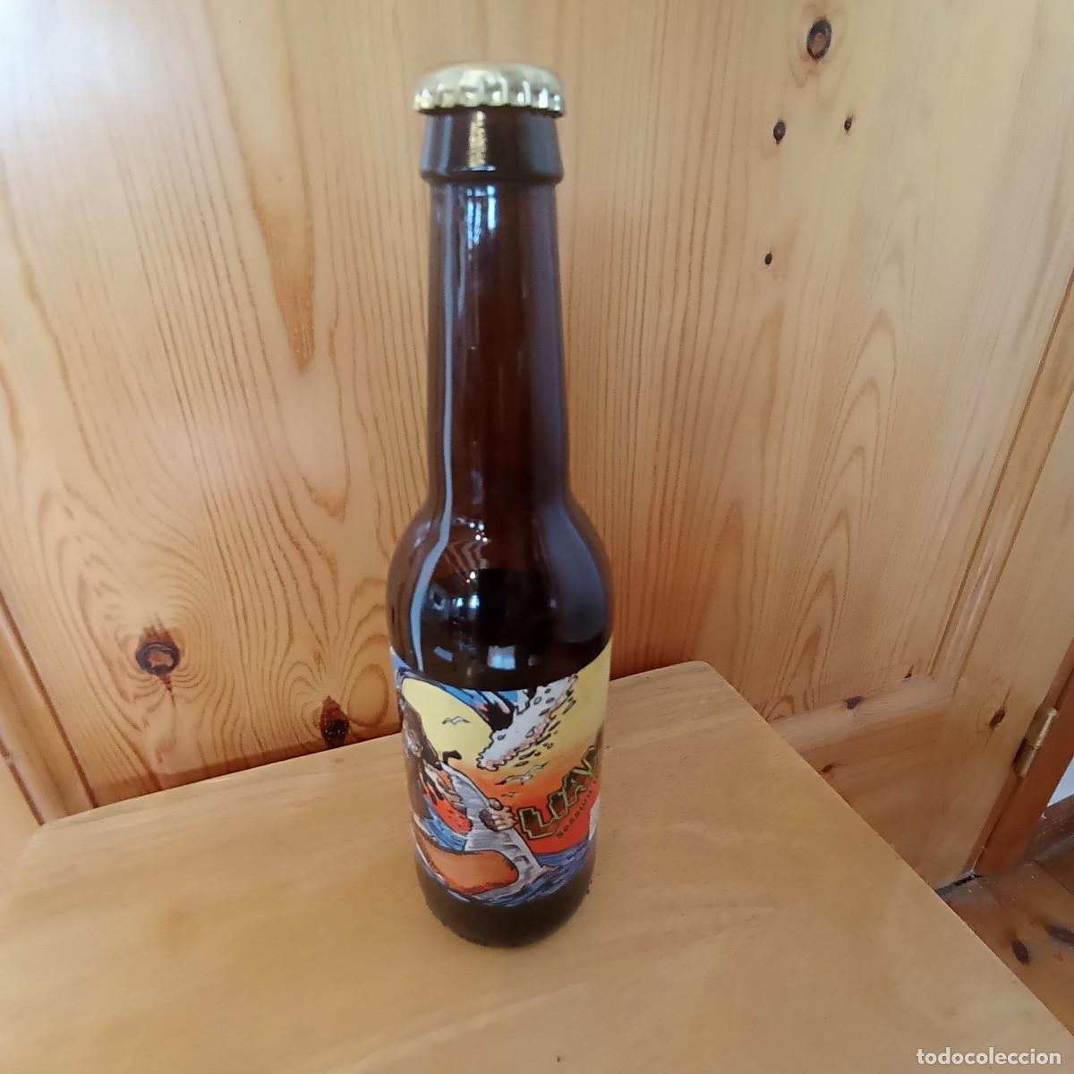 Coleccionismo de cervezas: botella cerveza MARINA LIAM SESSION IPA vacia con chapa