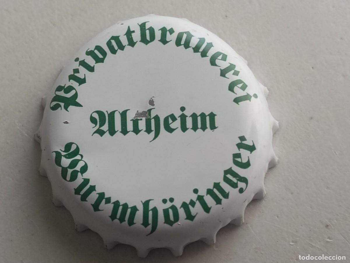 Coleccionismo de cervezas: Chapa tap&oacute;n corona de la cerveza austr&iacute;aca PRIVATBRAUEREI WURMH&Ouml;RINGER - ALTHEIM