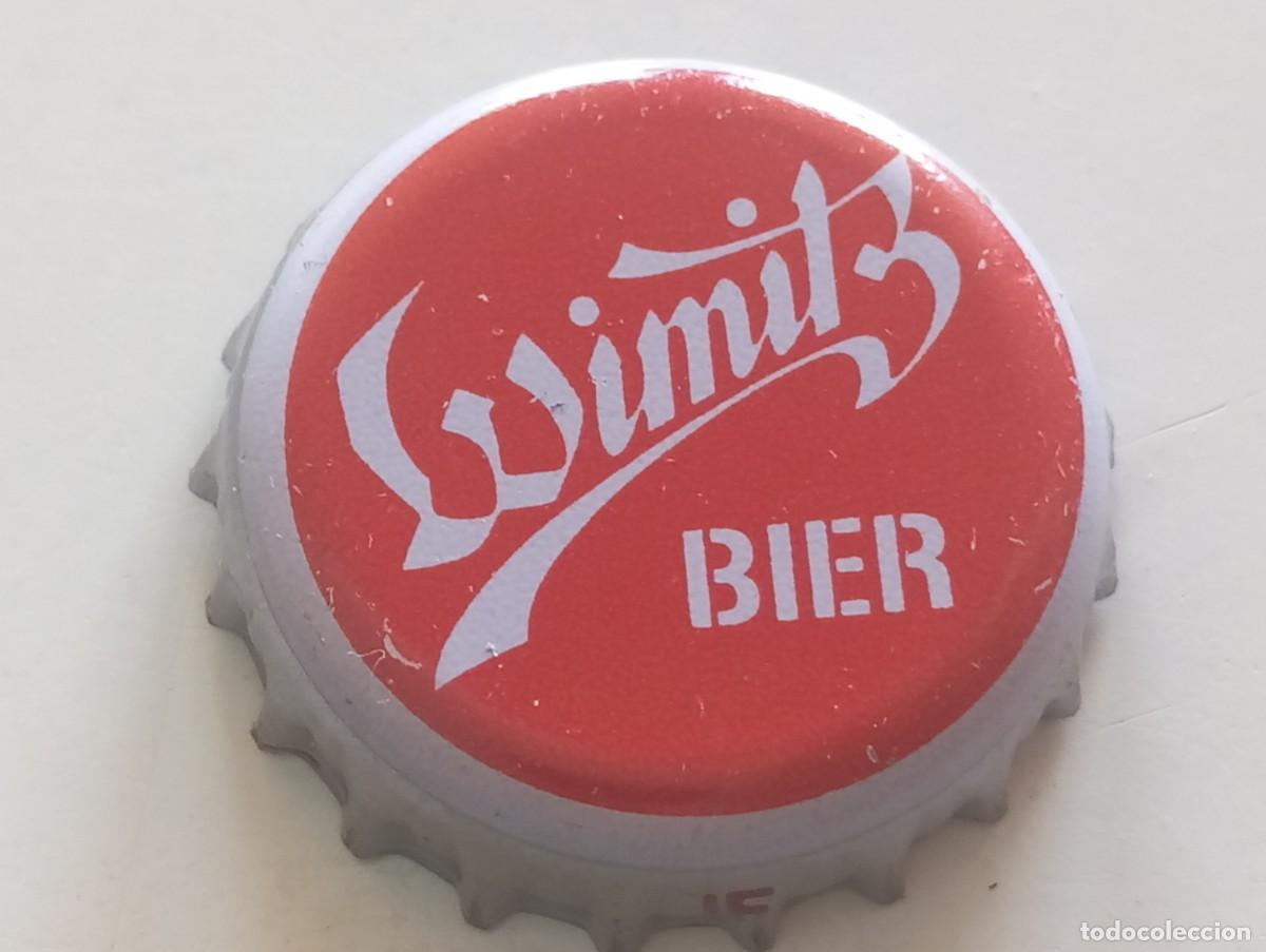 Coleccionismo de cervezas: Chapa tap&oacute;n corona de la cerveza austr&iacute;aca WIMITZ BIER