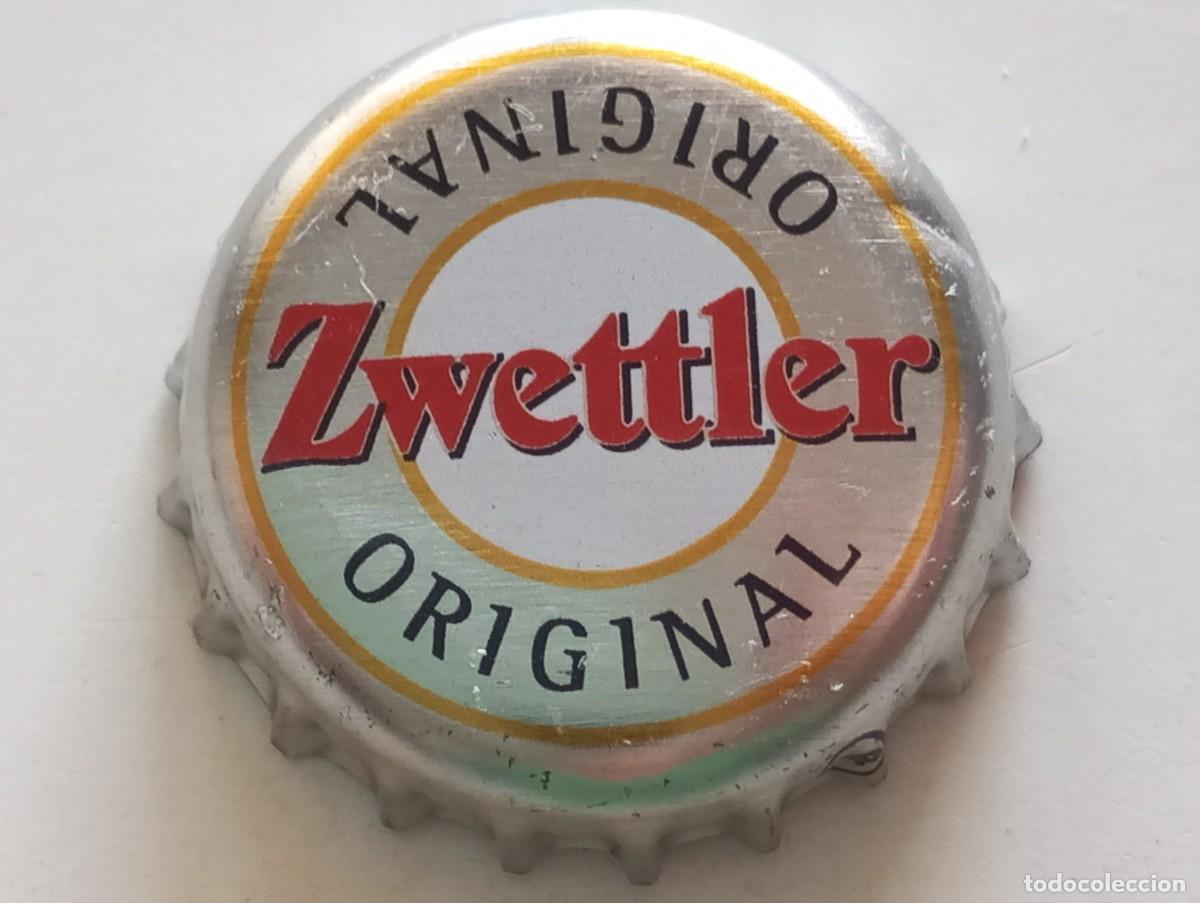 Coleccionismo de cervezas: Chapa tap&oacute;n corona de la cerveza austr&iacute;aca ZWETTLER ORIGINAL