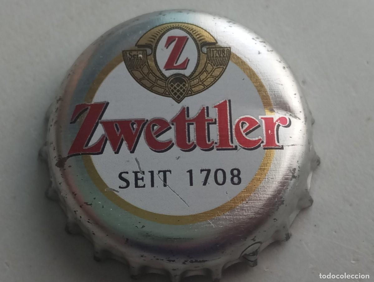 Coleccionismo de cervezas: Chapa tap&oacute;n corona de la cerveza austr&iacute;aca ZWETTLER SEIT 1708