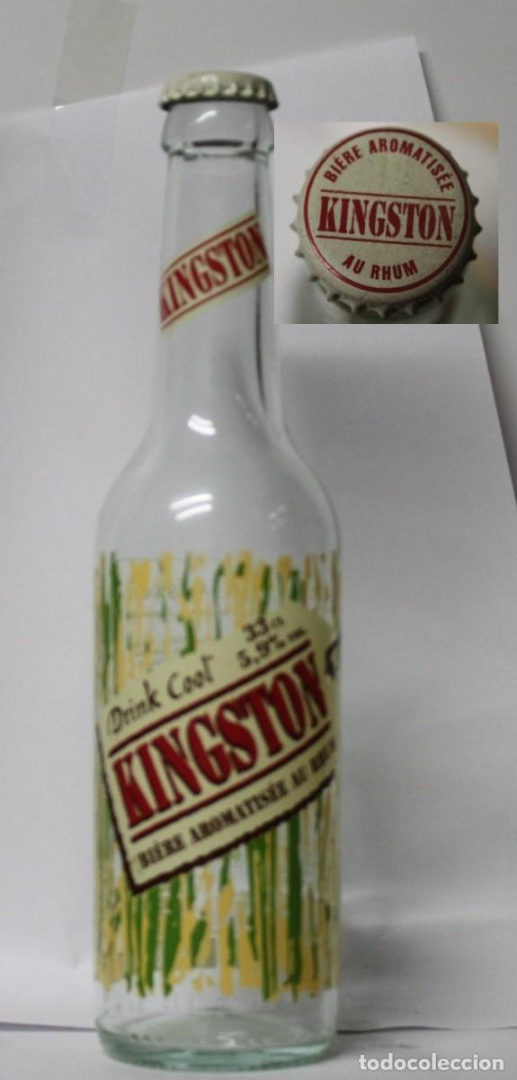 Coleccionismo de cervezas: BOTELLA CERVEZA KINGSTON, 33 CL