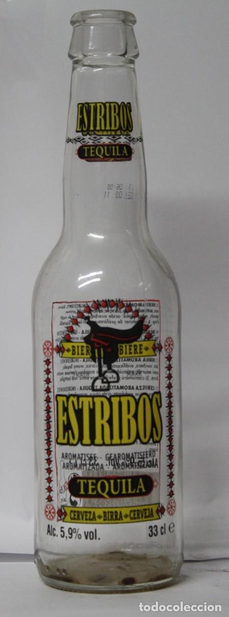 Coleccionismo de cervezas: BOTELLA CERVEZA ESTRIBOS, 33 CL. VACIA