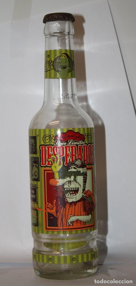 Coleccionismo de cervezas: BOTELLA DESPERADOS 33 CL. VACIA CON CHAPA