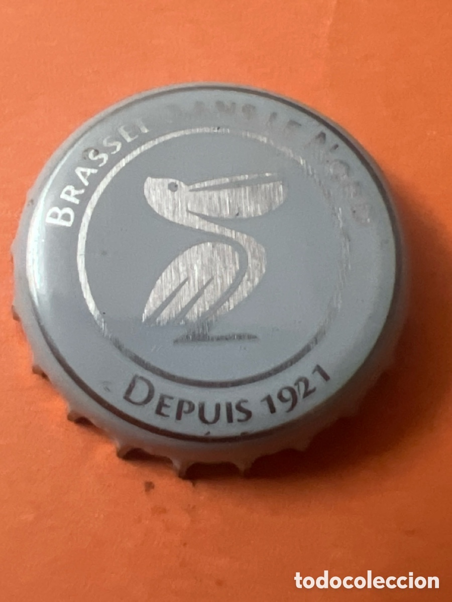 Coleccionismo de cervezas: E1108. CHAPA CERVEZA - Brass&eacute;e dans le nord depuis 1921 - FRANCIA