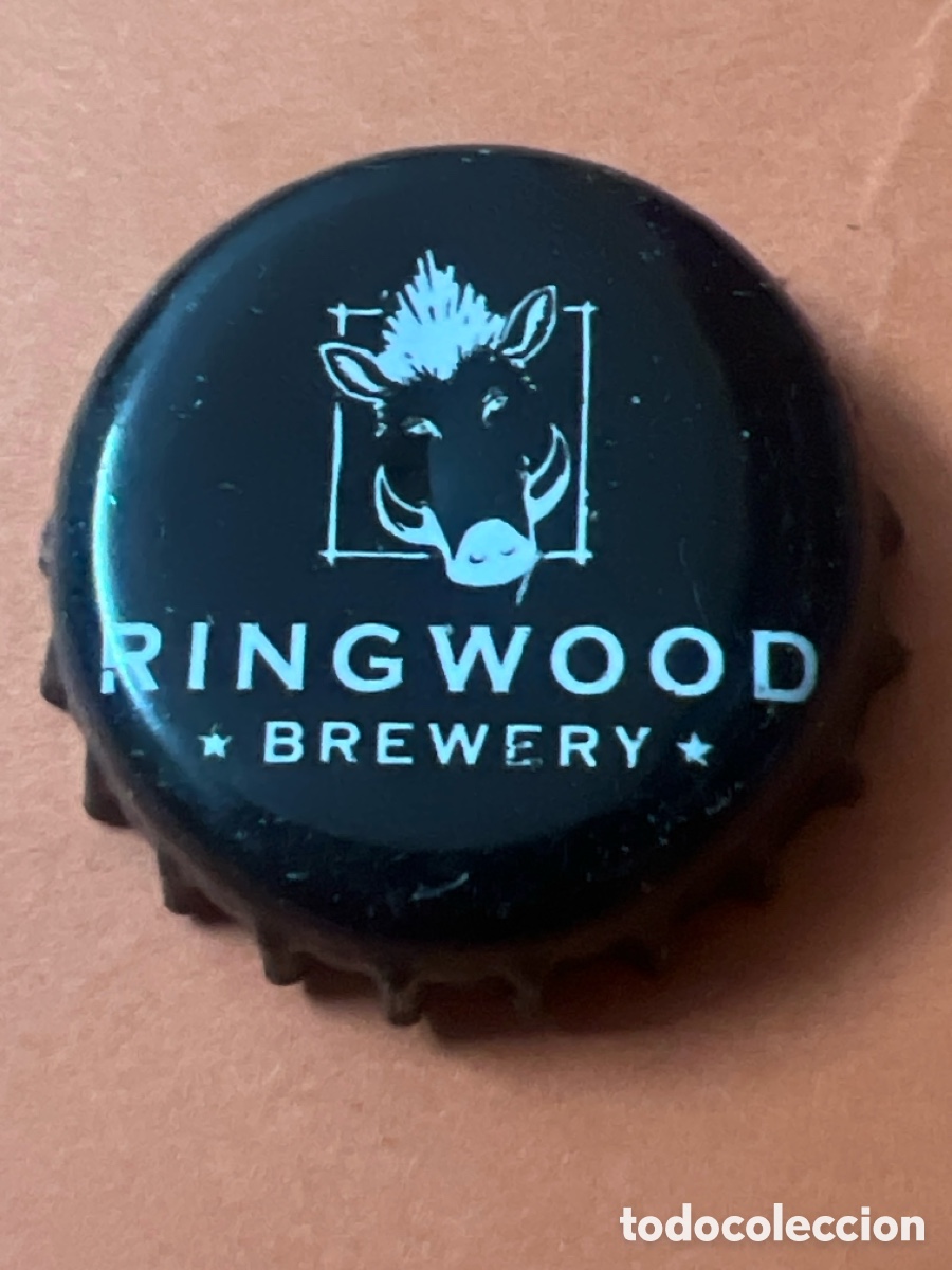 Coleccionismo de cervezas: E1113. TAPON CORONA CAPSULA CHAPA CERVEZA MARSTON RINGWOOD (REINO UNIDO)