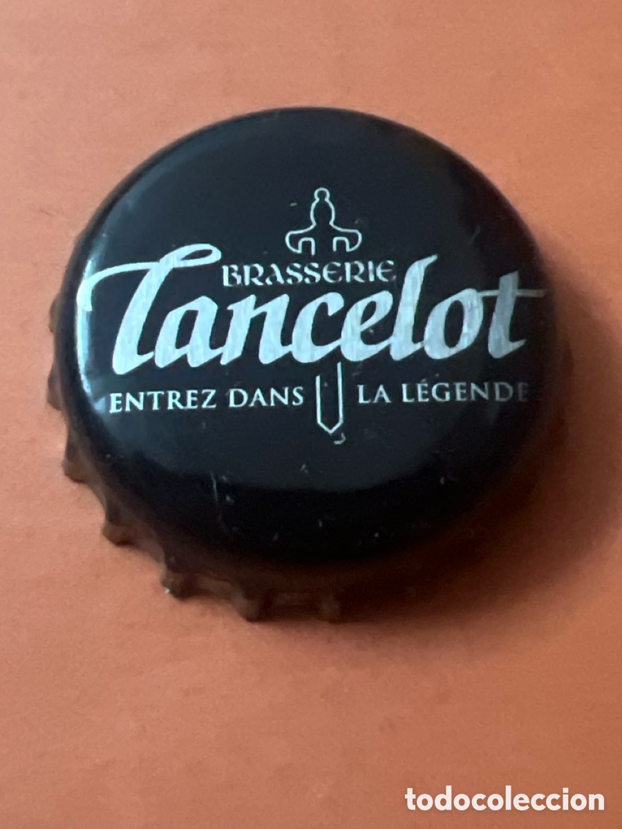 Coleccionismo de cervezas: E1116. CHAPA CERVEZA - Lancelot Brasserie Entrez Dans La Legende - FRANCIA