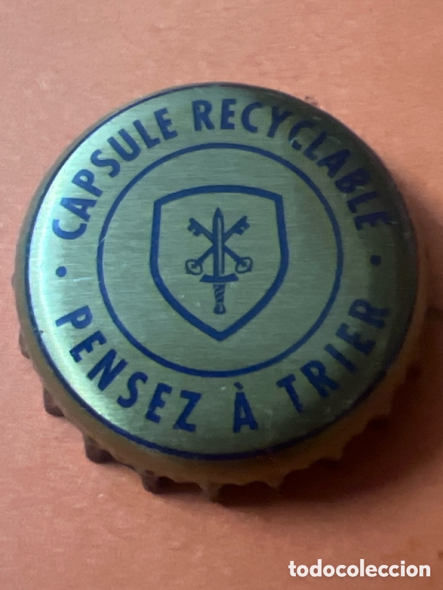 Coleccionismo de cervezas: T4/X82/M6. CHAPA CERVEZA - Capsule Recyclable Pensez &agrave; Trier