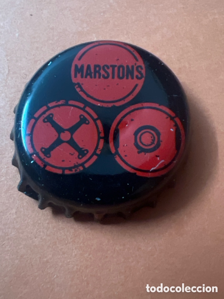 Coleccionismo de cervezas: T4/X82/D5. CHAPA BOTTLE CAP TAPPI CERVEZA MARTON'S . INGLATERRA