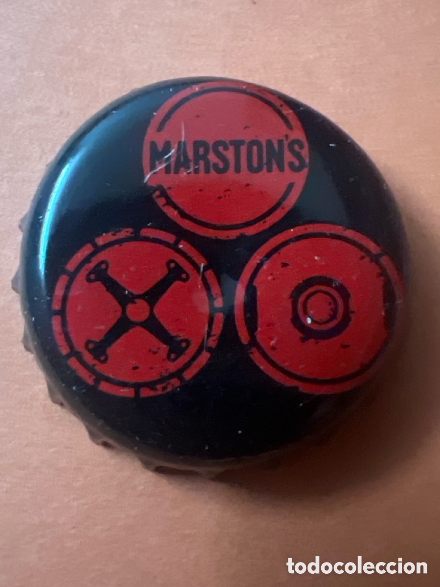 Coleccionismo de cervezas: T4/X82/E3. CHAPA BOTTLE CAP TAPPI CERVEZA MARTON'S . INGLATERRA