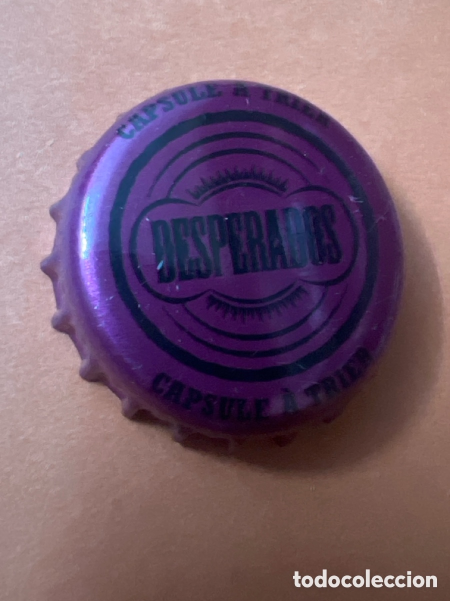 Coleccionismo de cervezas: T4/X82/G4. CHAPA CERVEZA - Desperados Capsule &agrave; Trier - FRANCIA