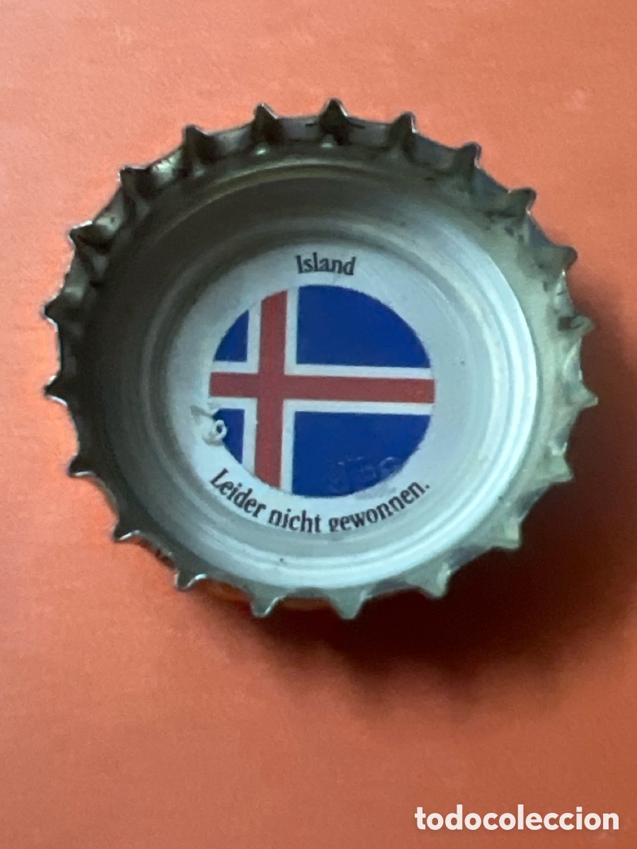 Coleccionismo de cervezas: T4/X82/E6. CHAPA CERVEZA - Fan Force One Bitburger Premium Pils Jetzt mitmachen: fanforceone.de -