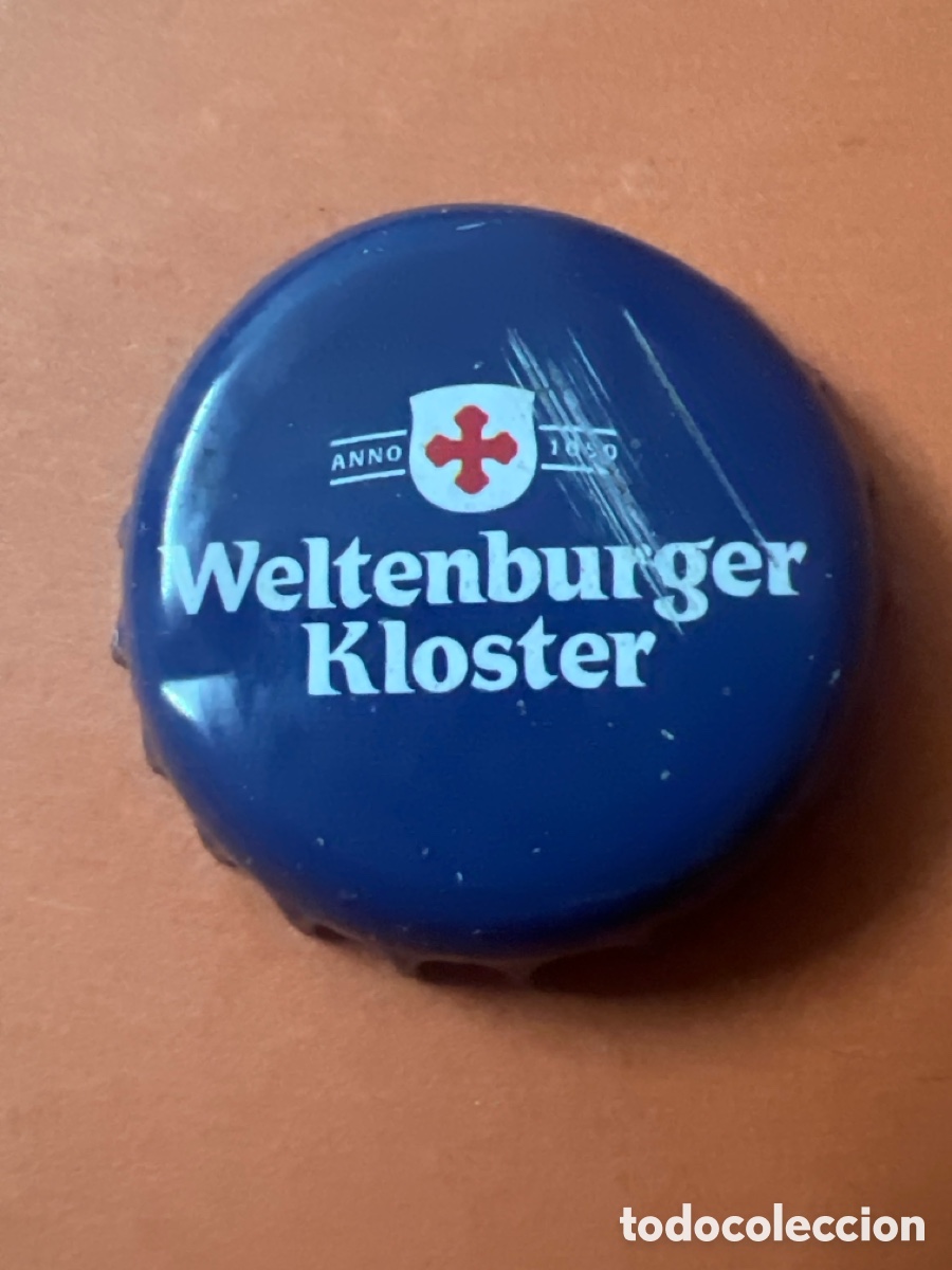 Coleccionismo de cervezas: T4/X85/A3. CHAPA CERVEZA - Weltenburger kloster anno 1050 - BRASIL