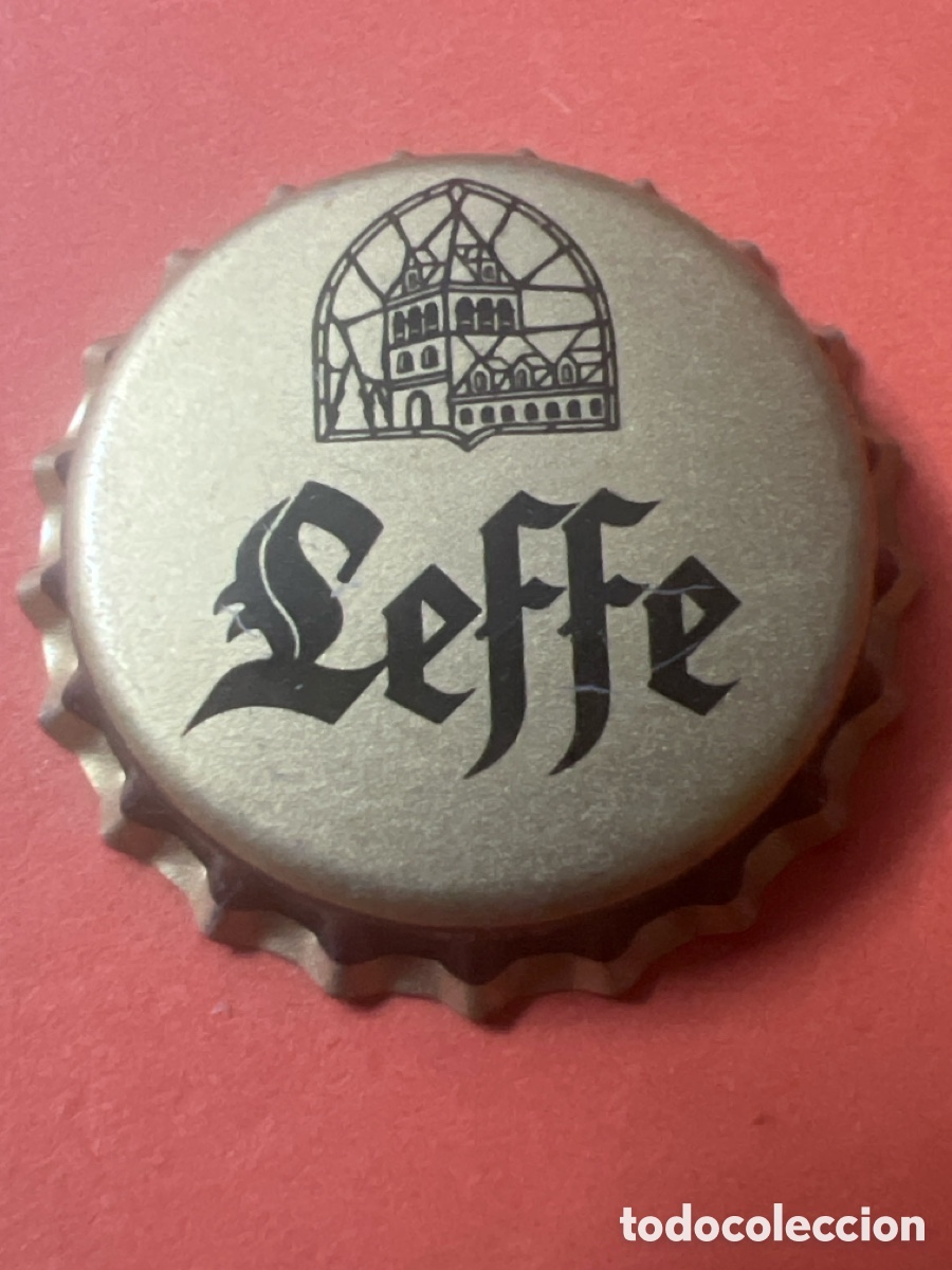 Coleccionismo de cervezas: T4/X84/K5. CHAPA CERVEZA - LEFFE - B&Eacute;LGICA - SIN ABRIR