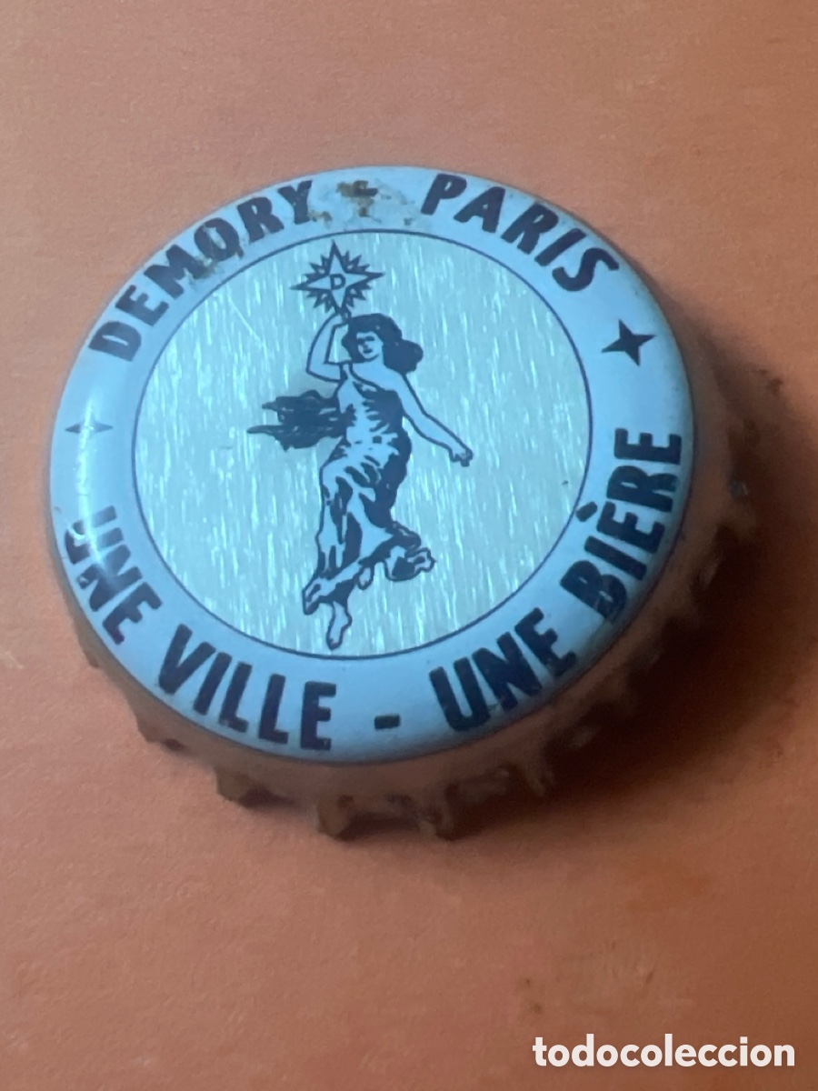 Coleccionismo de cervezas: T4/X80/F1. CHAPA CERVEZA - Demory Paris une ville une bi&egrave;re - ALEMANIA