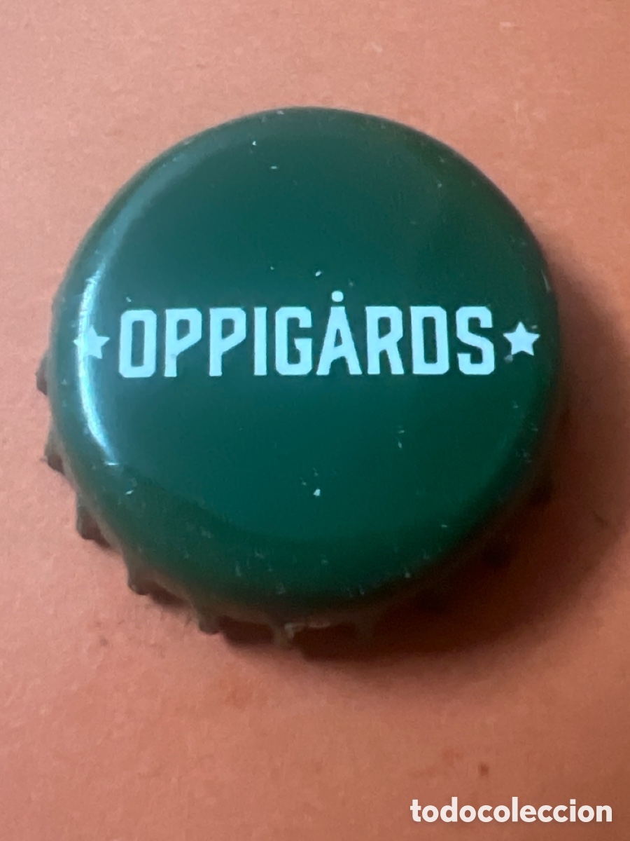 Coleccionismo de cervezas: T4/X90/R2. CHAPA CERVEZA - Oppig&aring;rds - SUECIA