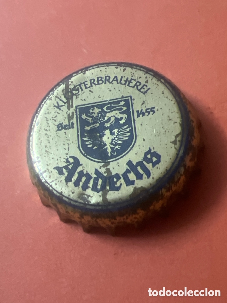 Coleccionismo de cervezas: T4/X90/T4. CHAPA CERVEZA - Klosterbrauerei Andechs Seit 1455 - ALEMANIA