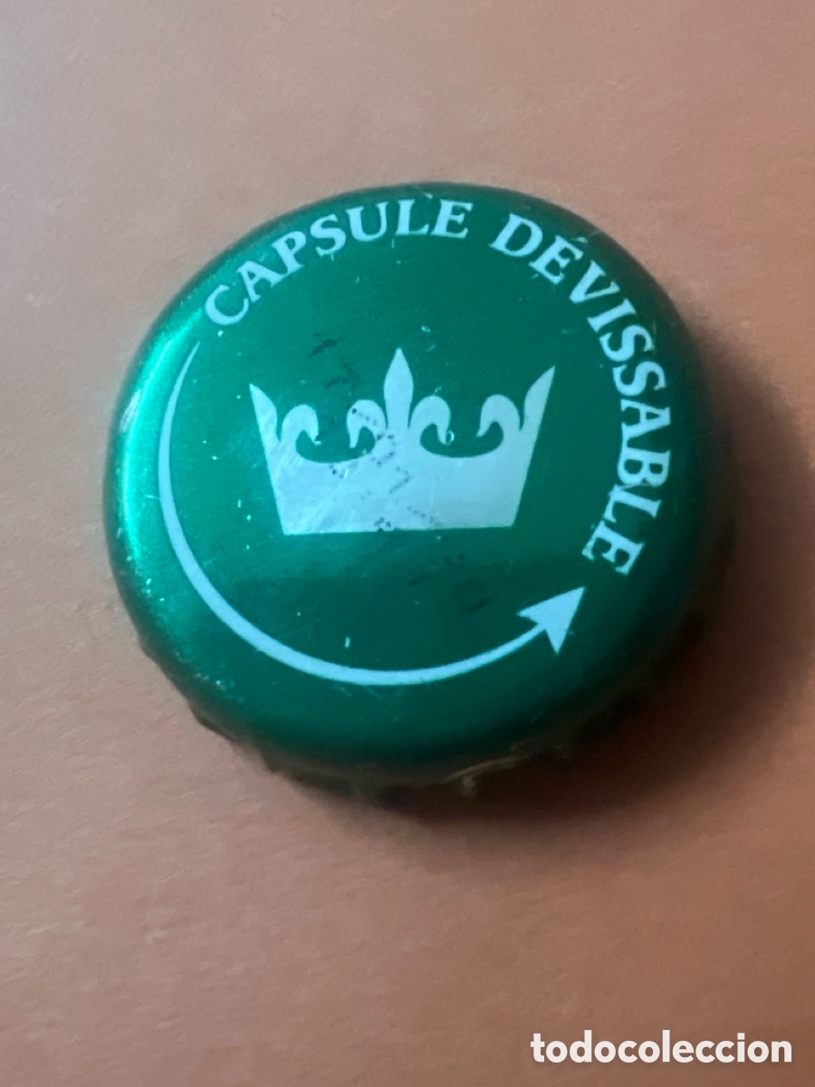 Coleccionismo de cervezas: T4/X90/U1. CHAPA CERVEZA - capsule d&eacute;vissable - FRANCIA