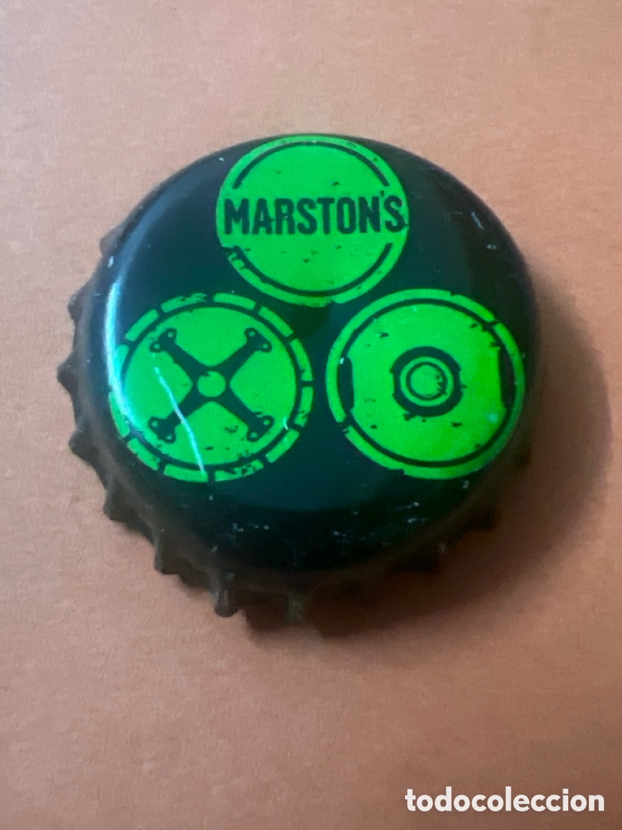 Coleccionismo de cervezas: T4/X90/V1. CHAPA CERVEZA - Marston's - REINO UNIDO