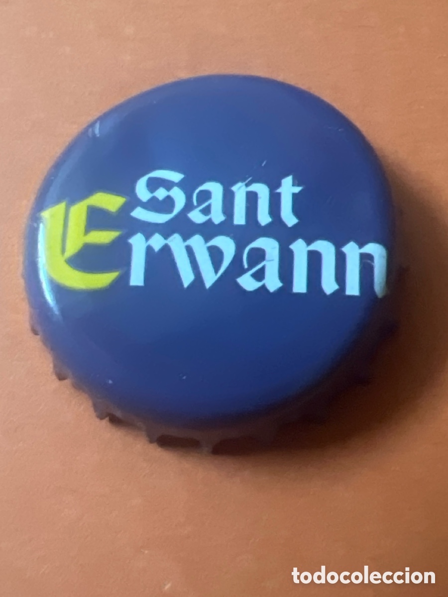 Coleccionismo de cervezas: T4/X90/V4. CHAPA CERVEZA - Sant Erwann - FRANCIA