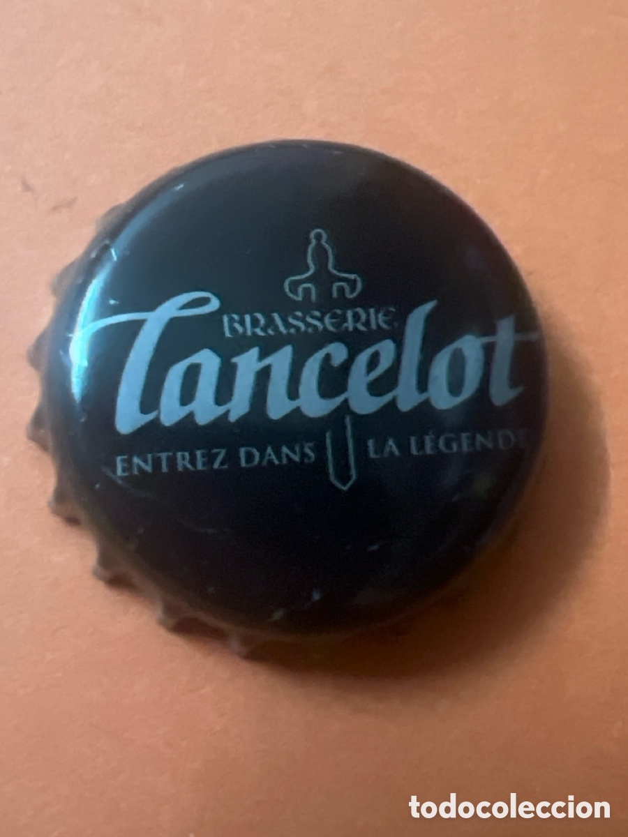 Coleccionismo de cervezas: T4/X90/X5. CHAPA CERVEZA - Lancelot Brasserie Entrez Dans La Legende - FRANCIA