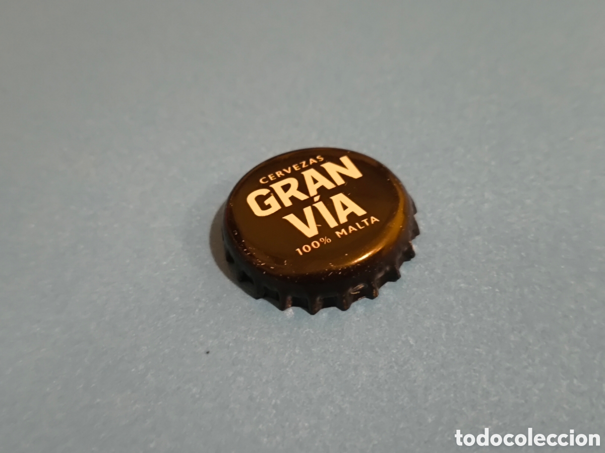 Coleccionismo de cervezas: Chapa Cerveza Gran V&iacute;a 2 (ASTIR)